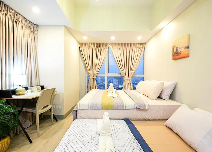 3br Uptown Bgc-40floor View Near Malls And Restaurants Apartamento