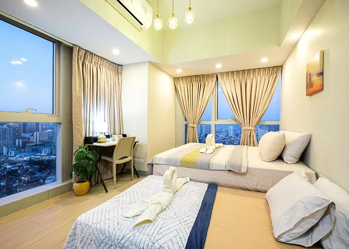 3br Uptown Bgc-40floor View Near Malls And Restaurants Apartamento